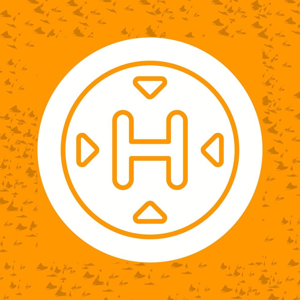 Heliport Vector Icon