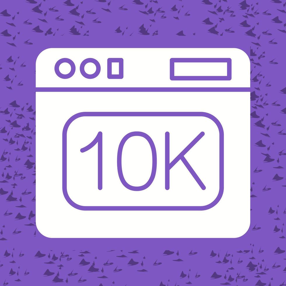 10k Vector Icon