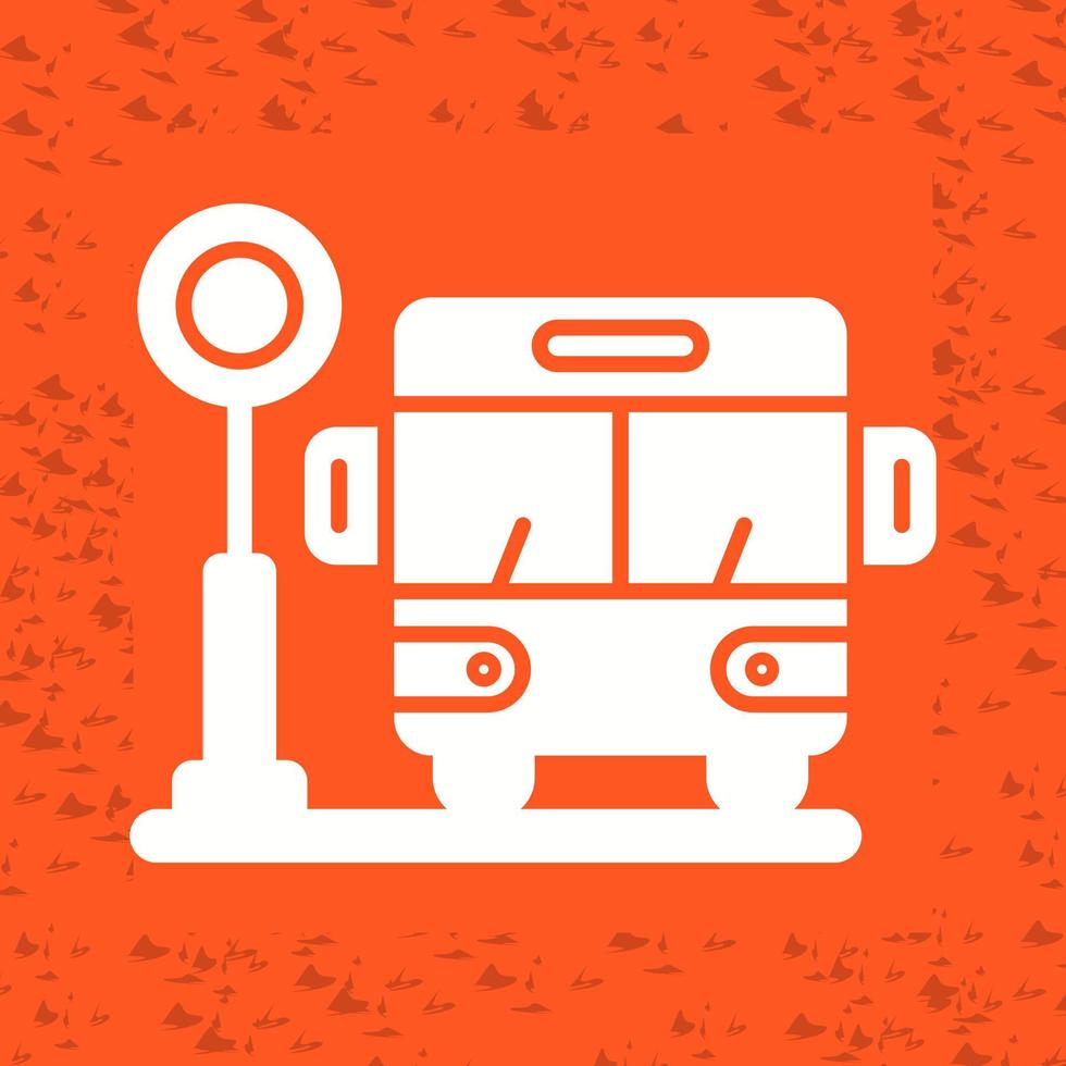 Bus Stop Vector Icon