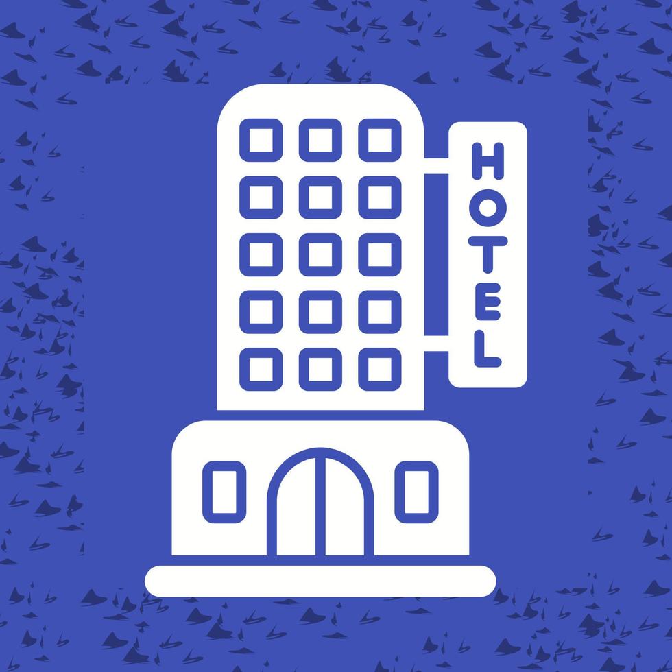 icono de vector de hotel