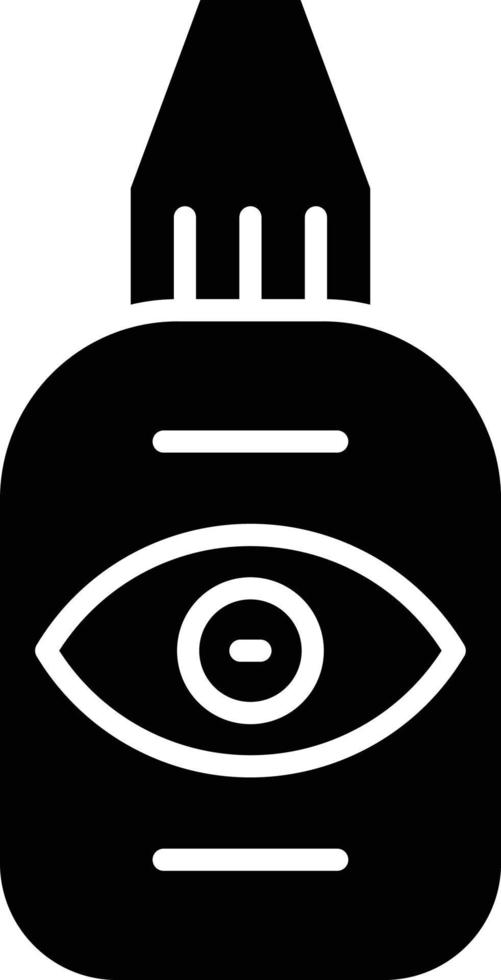 vector diseño ojo soltar icono estilo