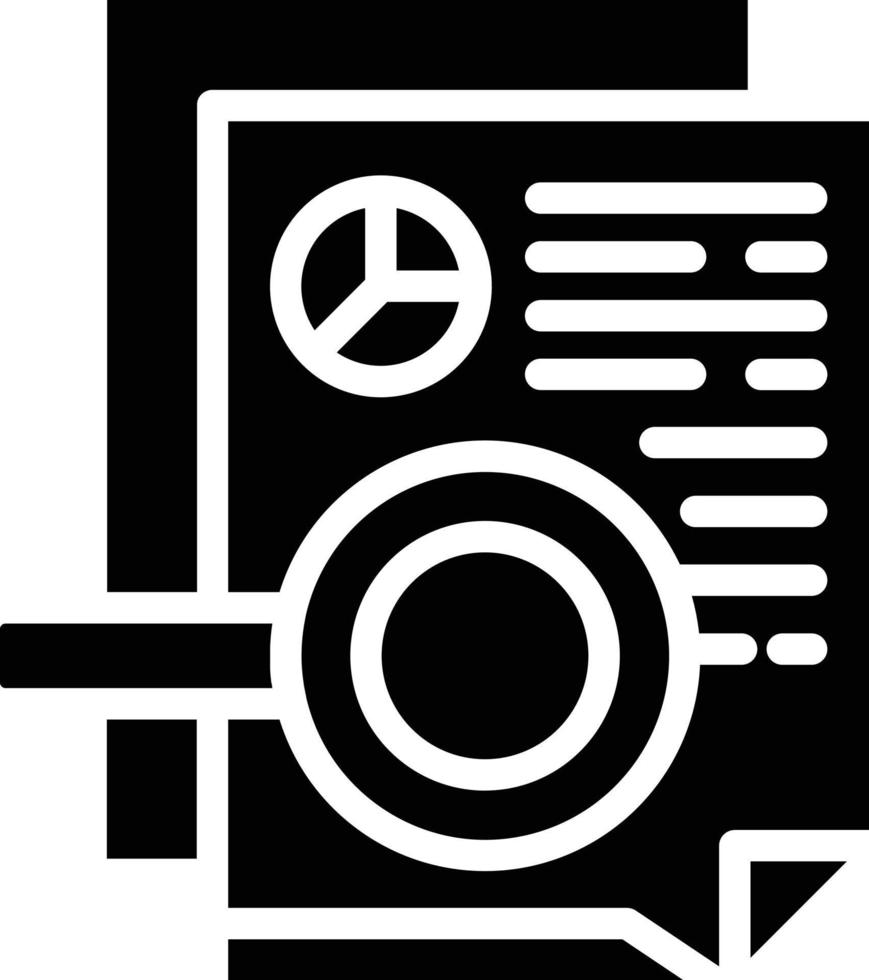 Research Vector Icon Style