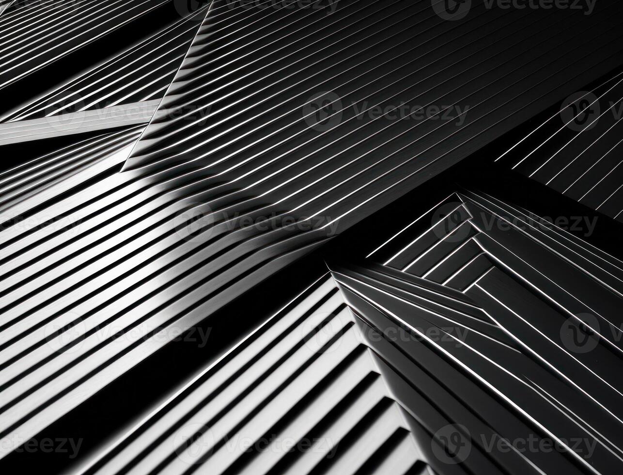 Modern technology abstract texture with diagonal metallic lines created with technology photo