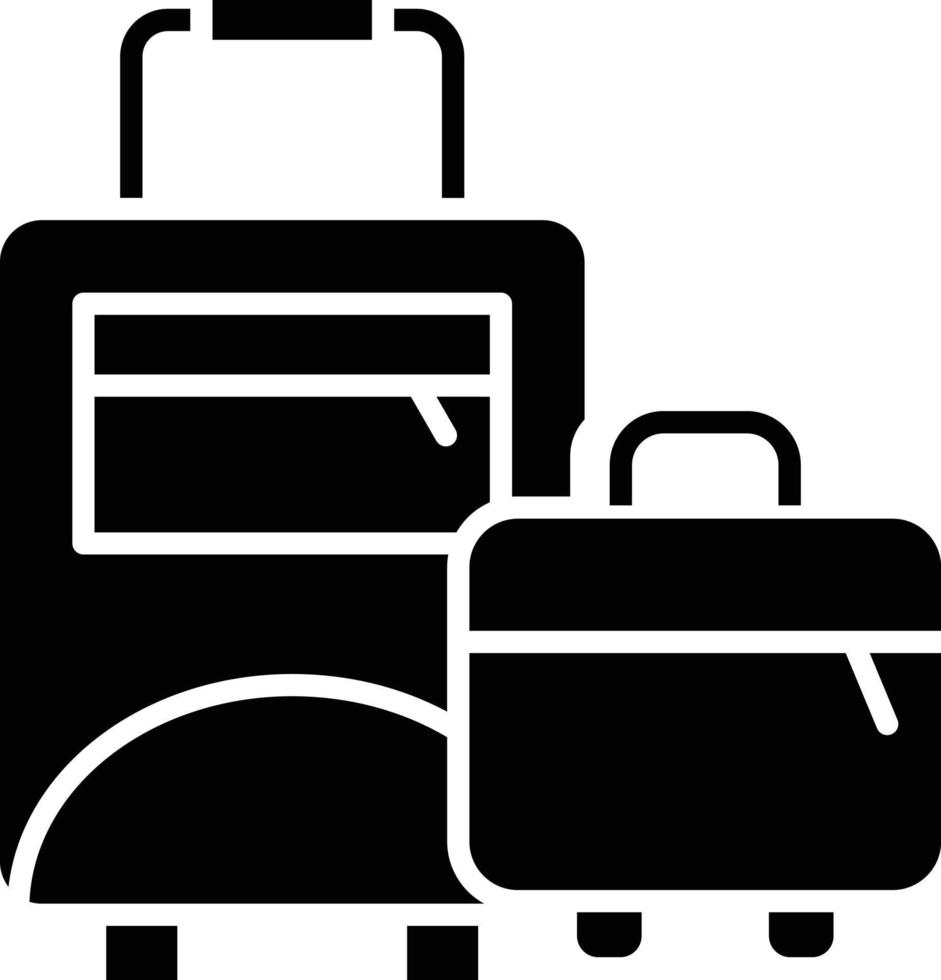 Vector Design Luggage Icon Style