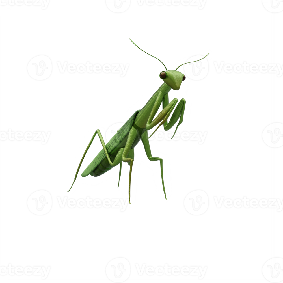 3d Mantis isolated png