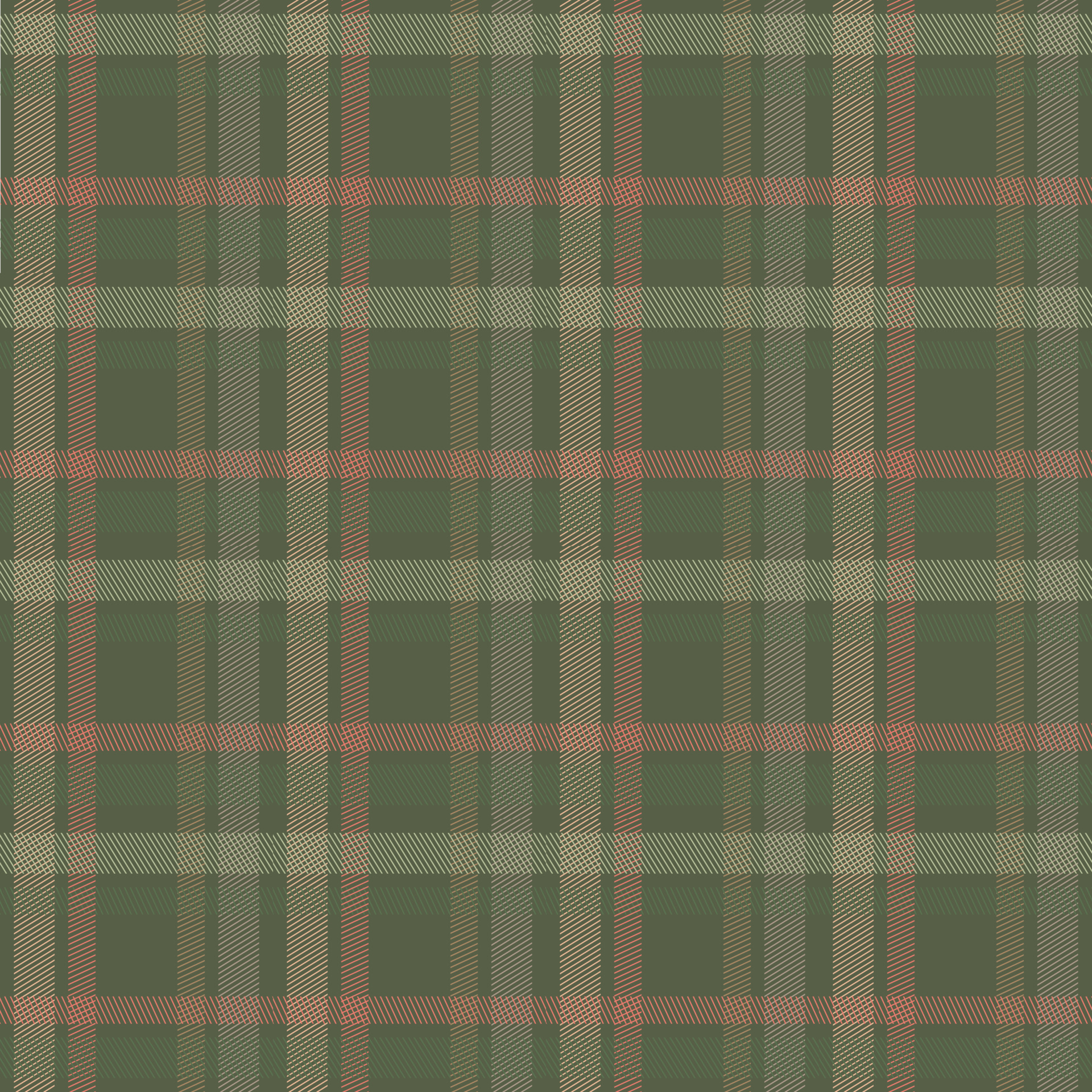 green plaid background, green and red tartan background, seamless