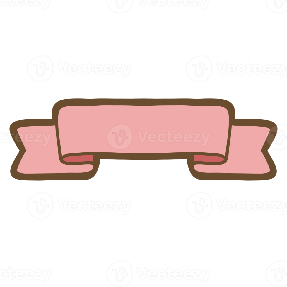 Cute Ribbon Stickers png