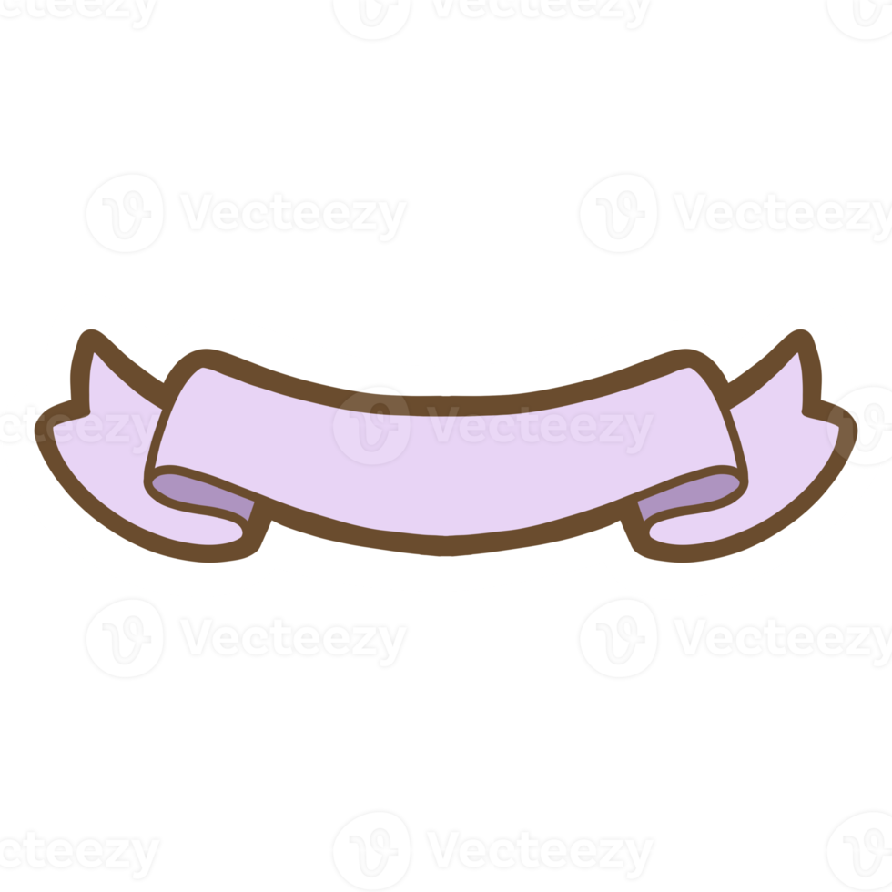 Cute Ribbon Stickers png