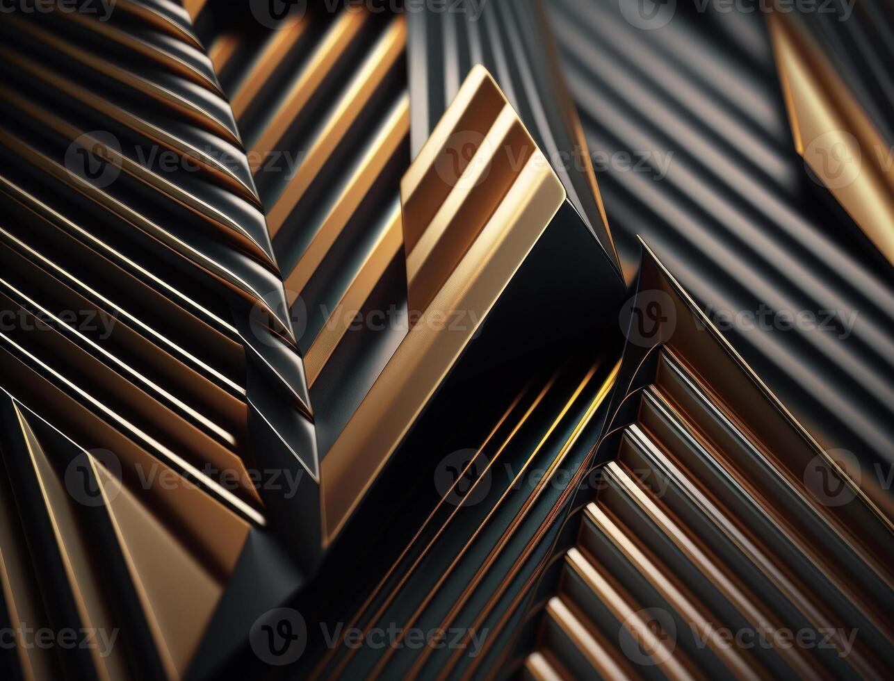 Modern technology abstract texture with diagonal metallic lines created with technology photo