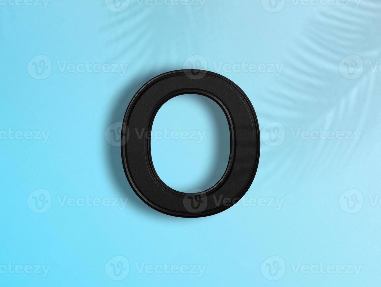 3D rendering of Alphabets photo
