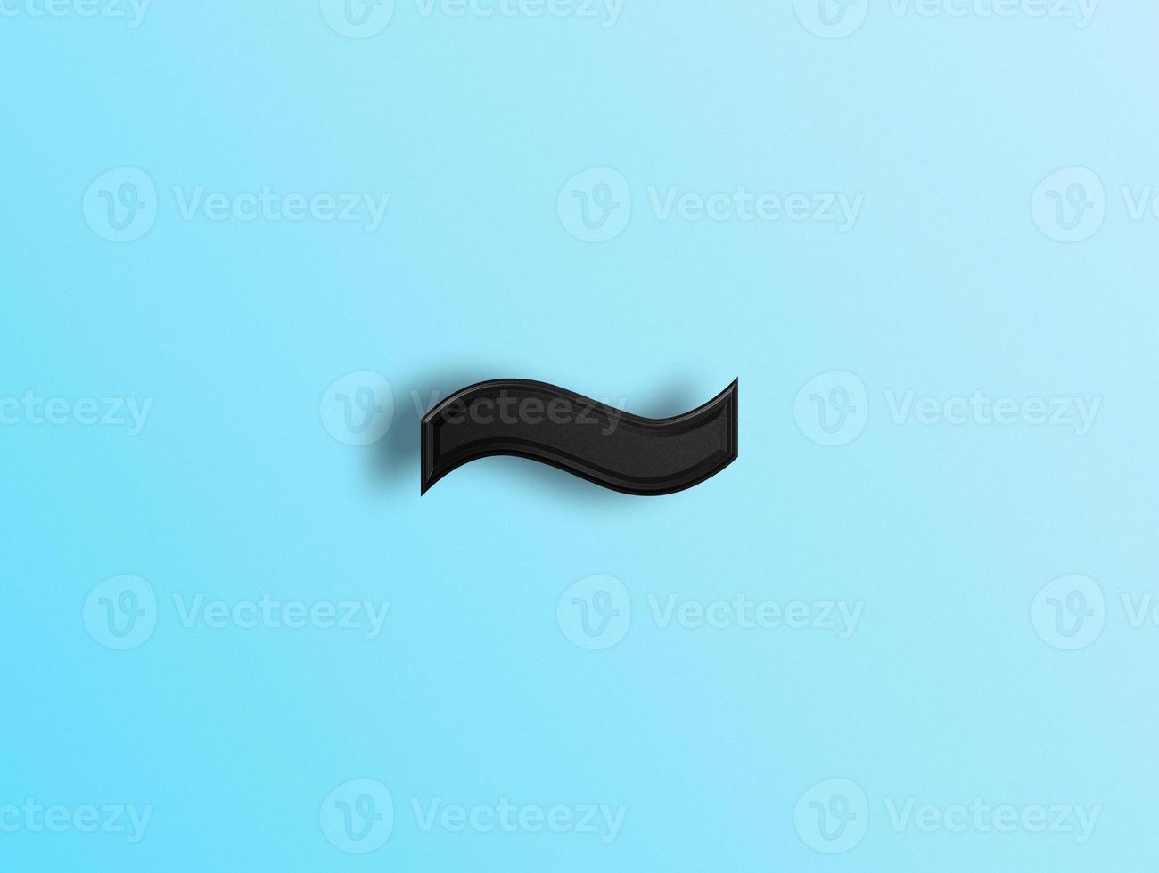 3D rendering of Alphabets photo