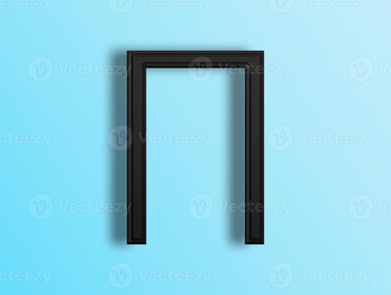 3D rendering of Alphabets photo