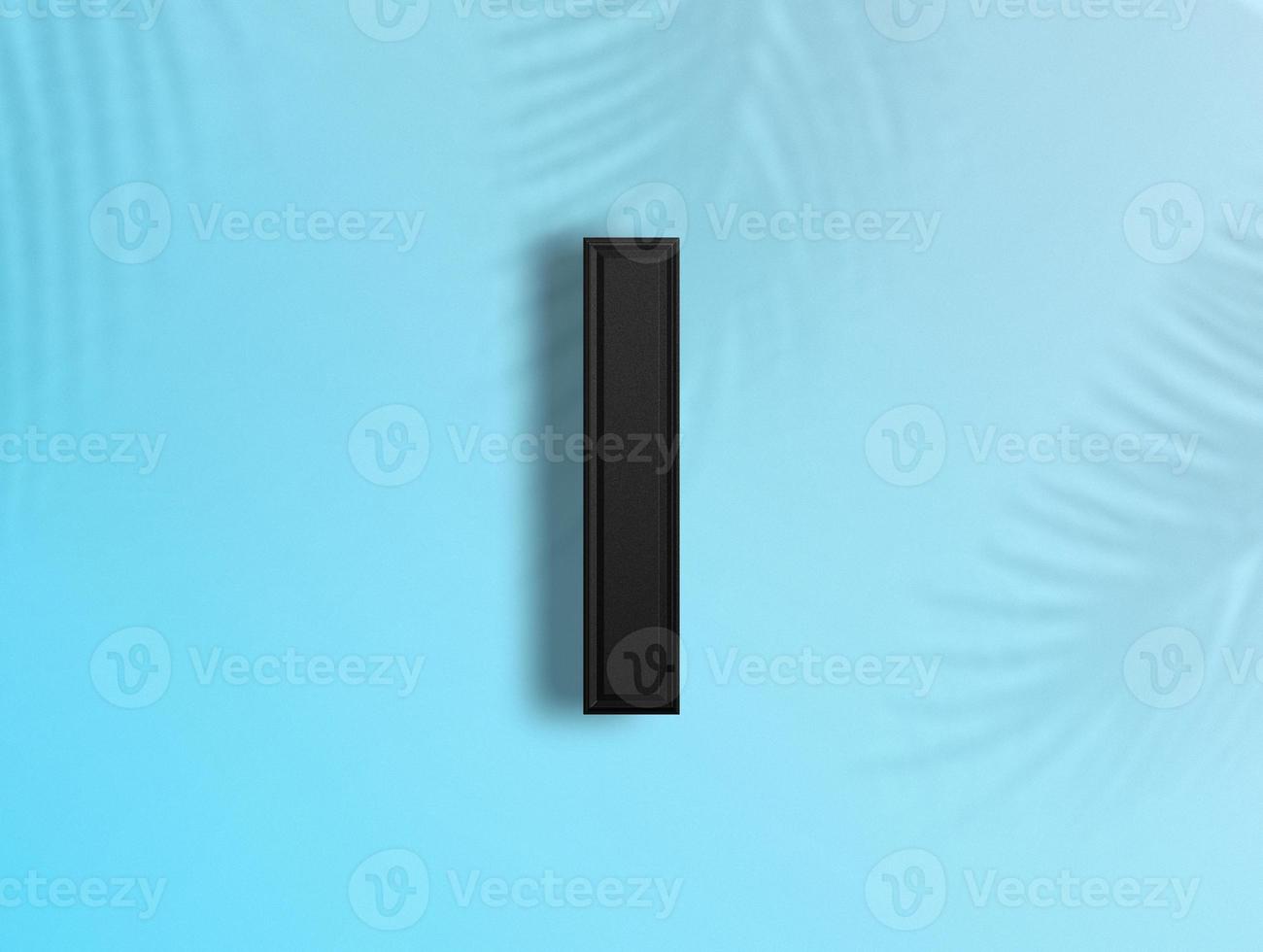 3D rendering of Alphabets photo
