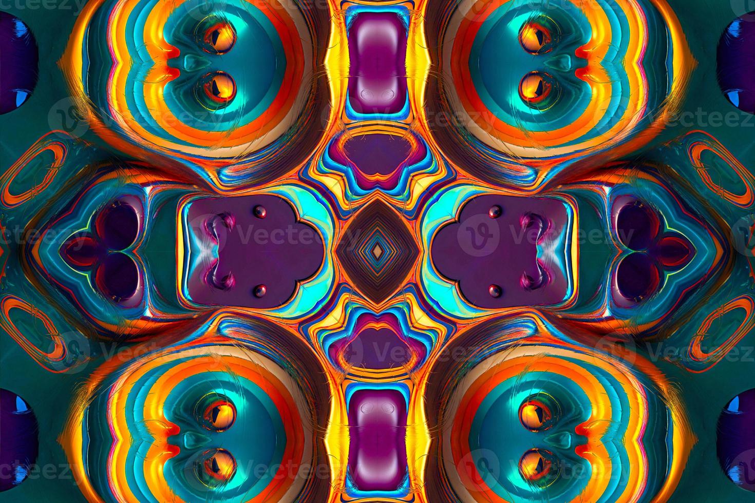 Colorful background with gradient color. Design with liquid shape photo