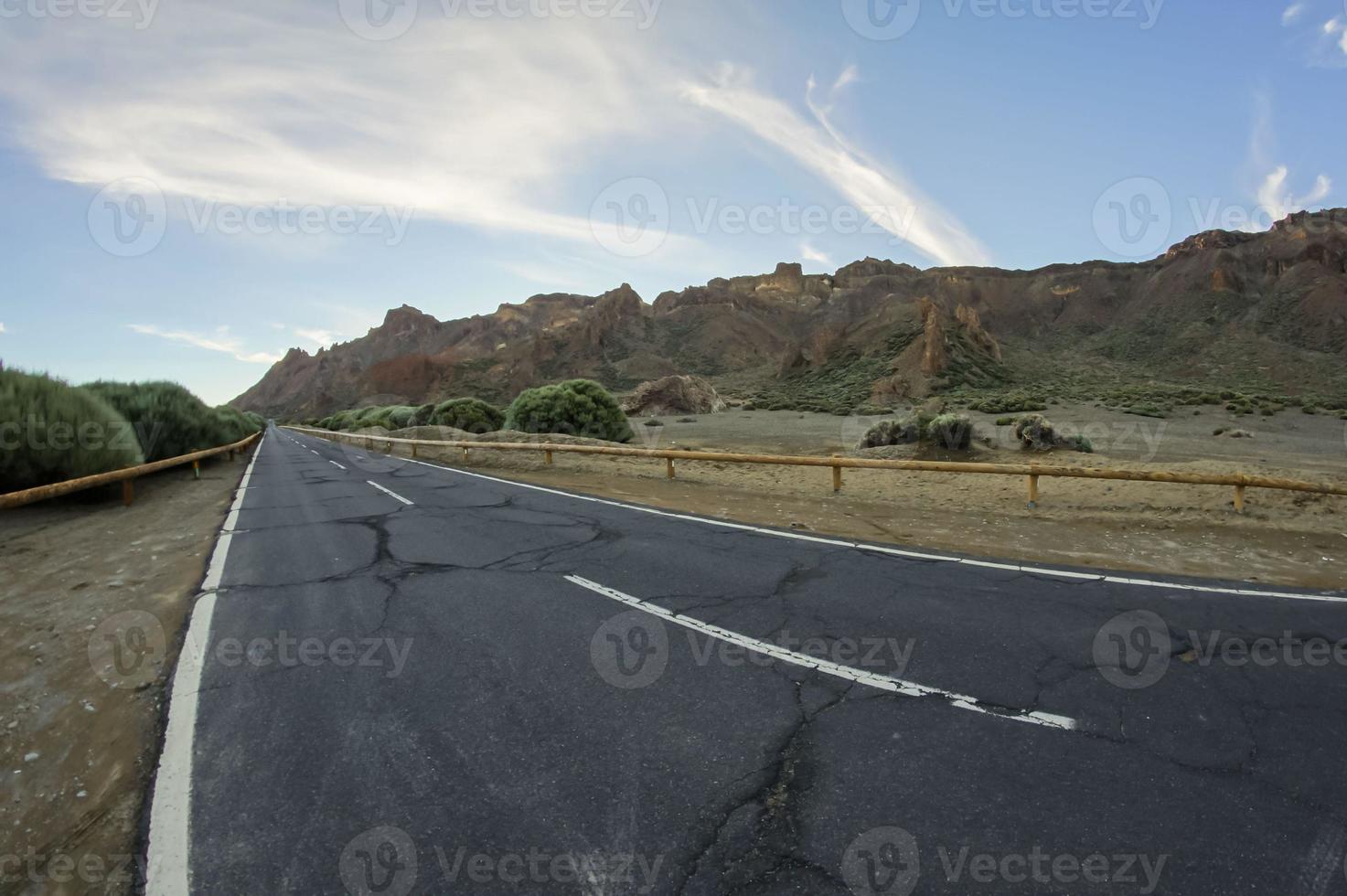 Road in the countryside photo