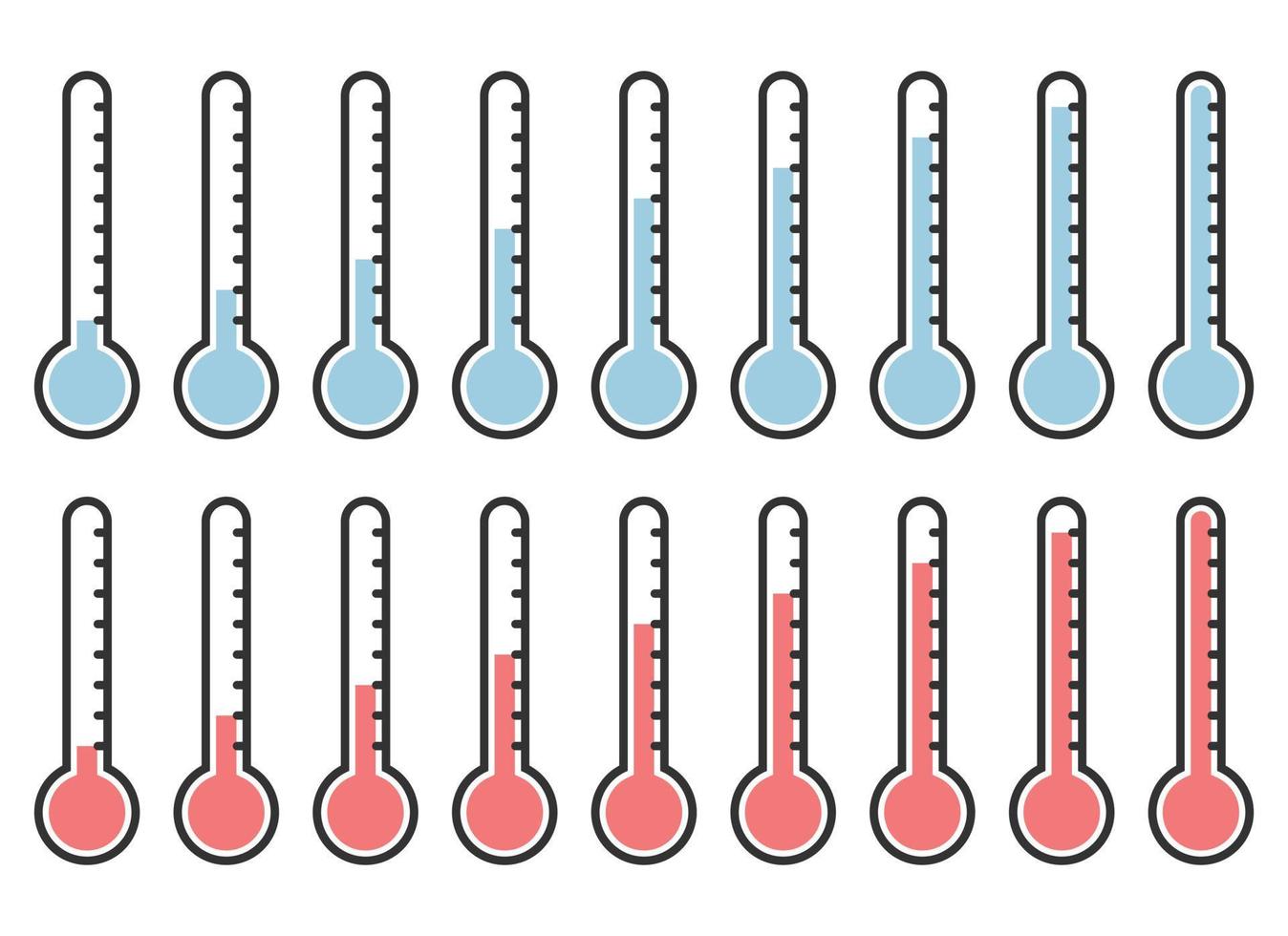 Thermometer sign icon vector illustration isolated on white