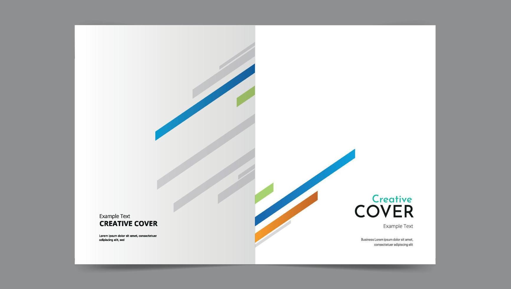 Cover template flyer design vector background