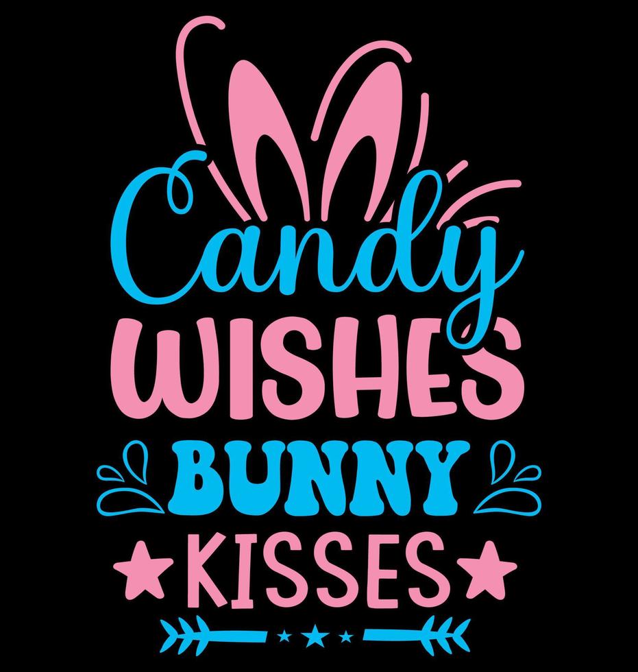 Typography Easter Day T-Shirt Designs Vector