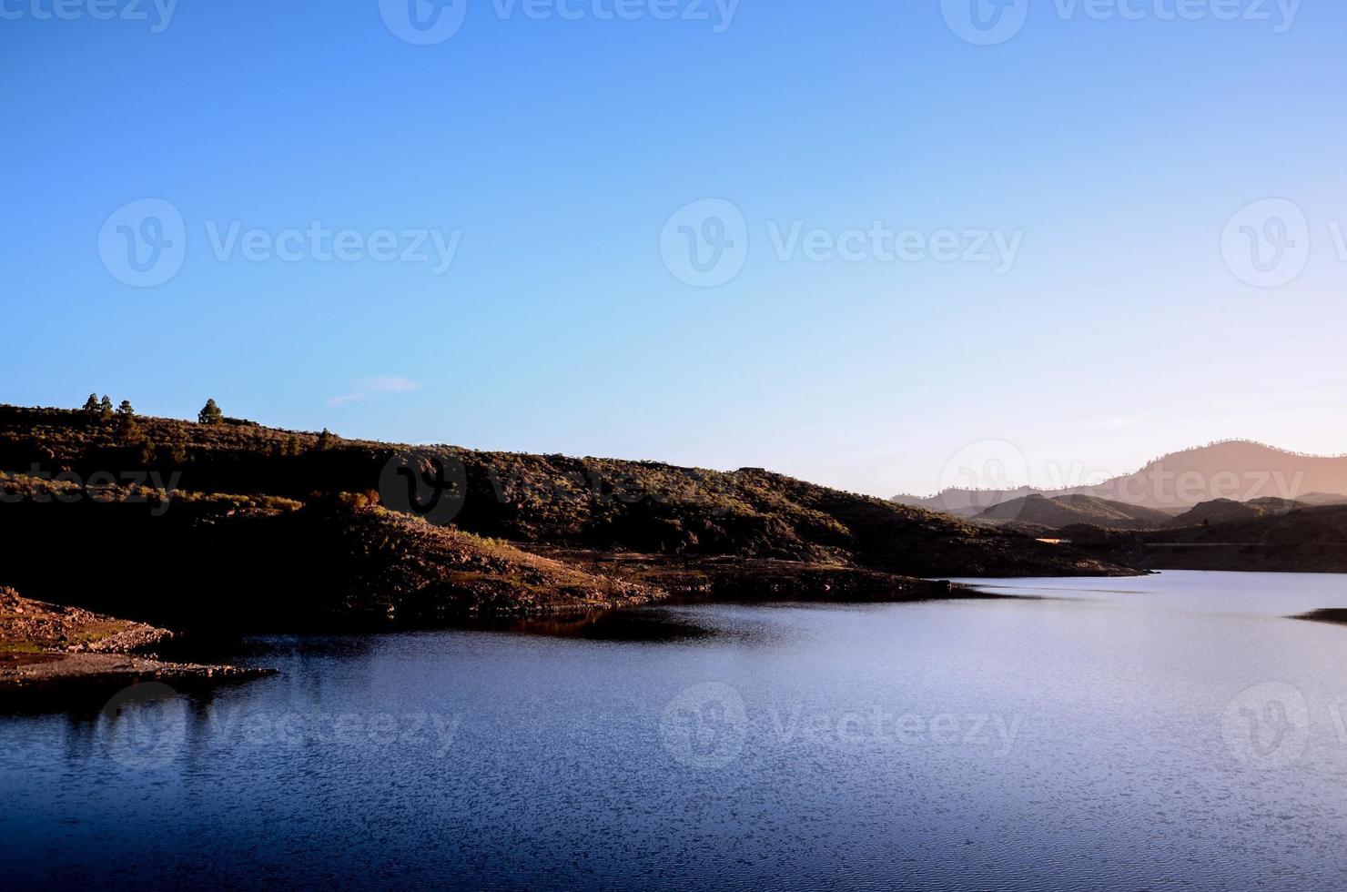 Scenic coastal view photo