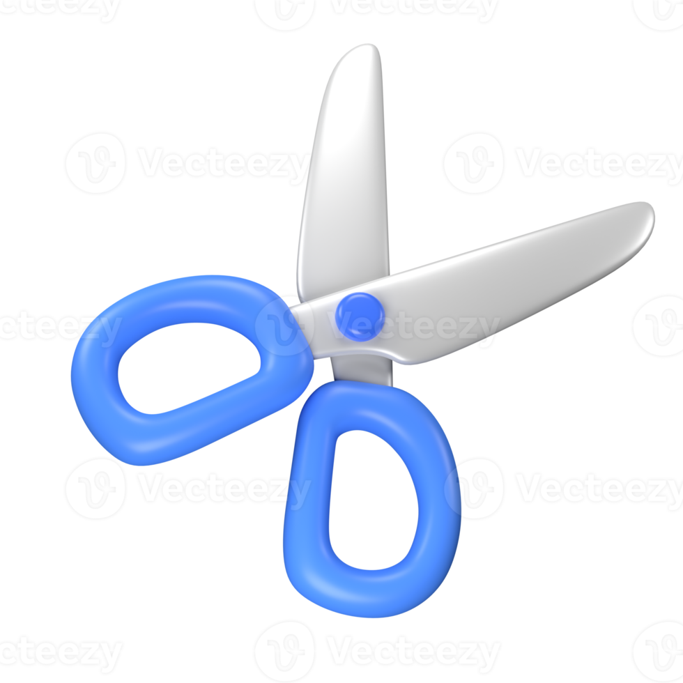 scissor 3d illustration png