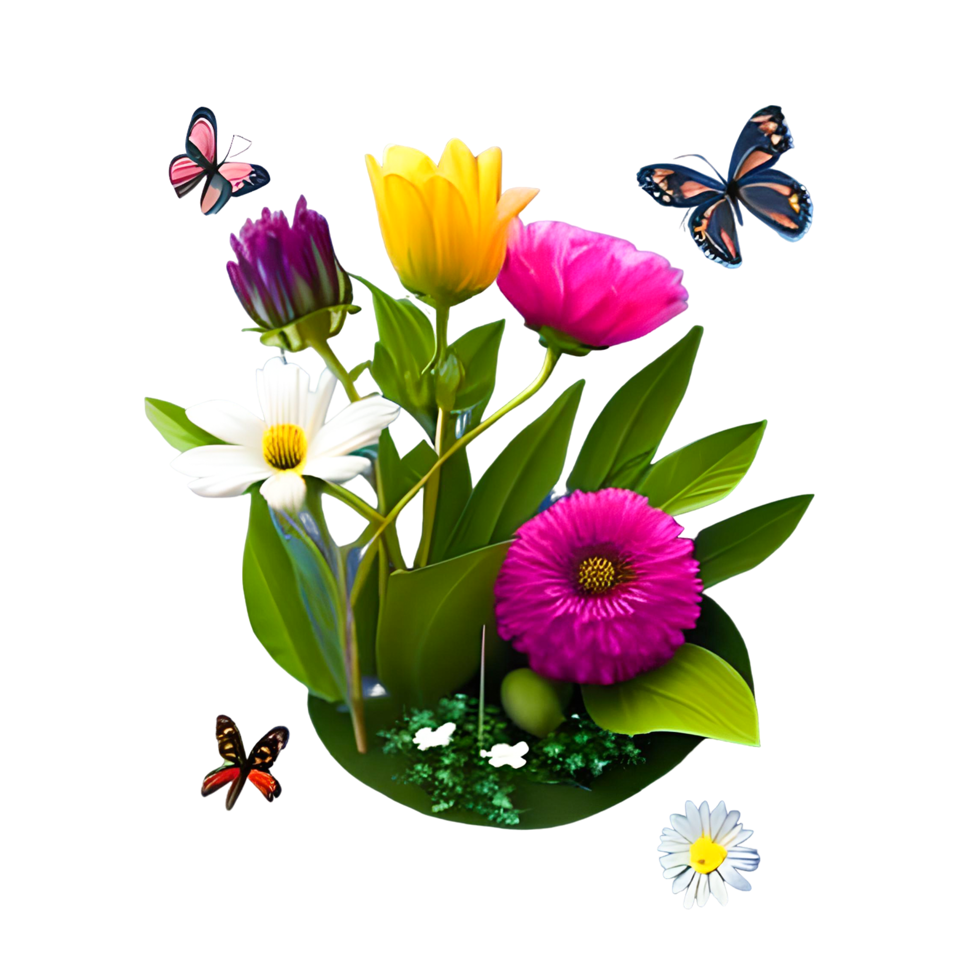 Carnation Flower Garden with transparent background 22311171 PNG