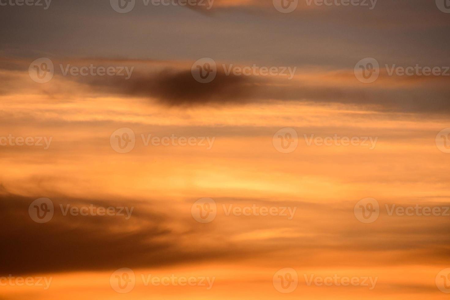 Colourful sky at sunset photo