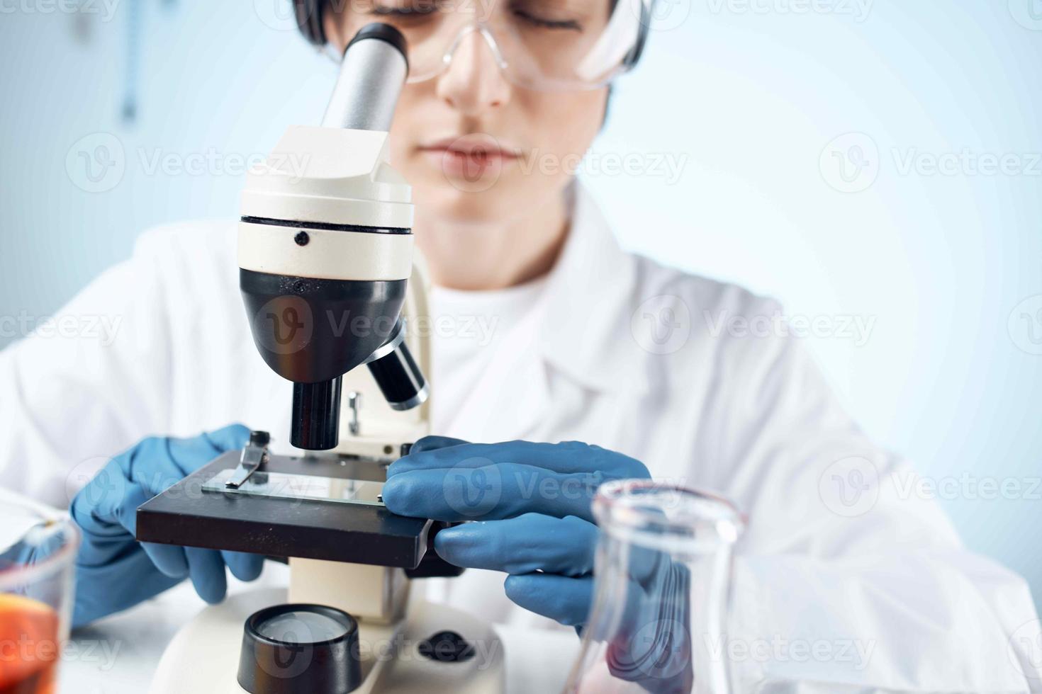 technology research laboratory microbiology science photo