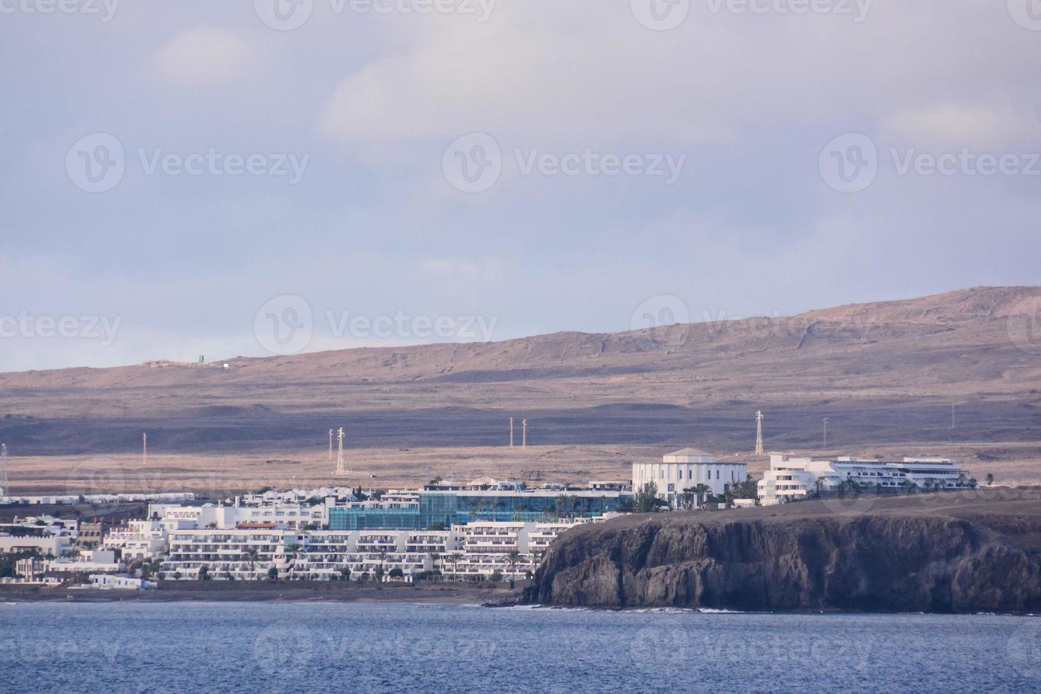 Scenic coastal view photo