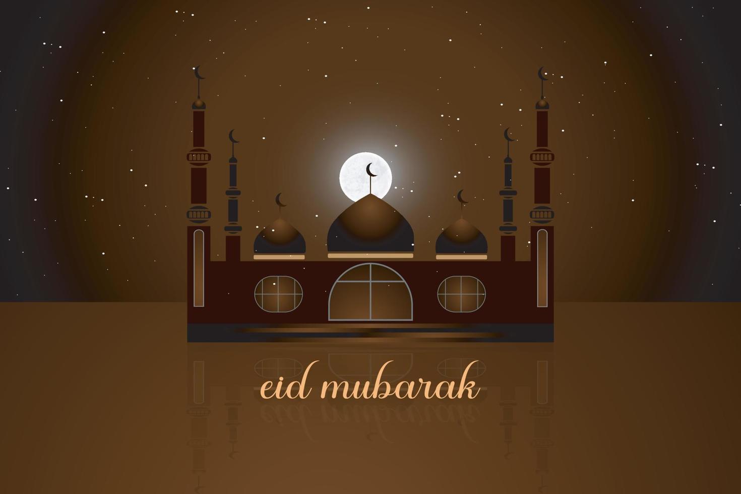 eid mubarak 2023 vector