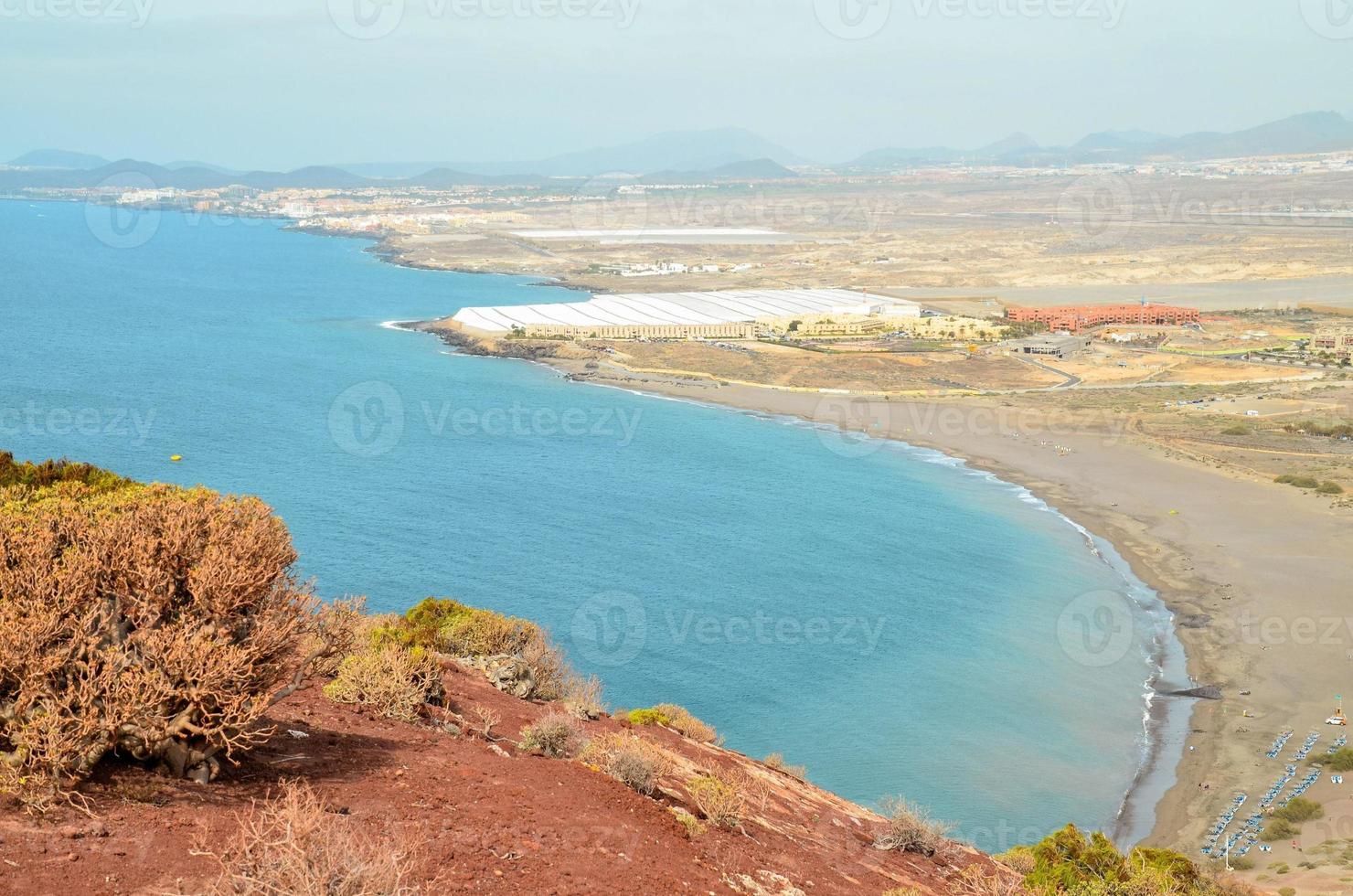 Scenic coastal view photo