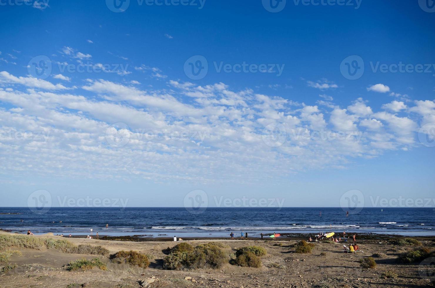 Scenic coastal view photo