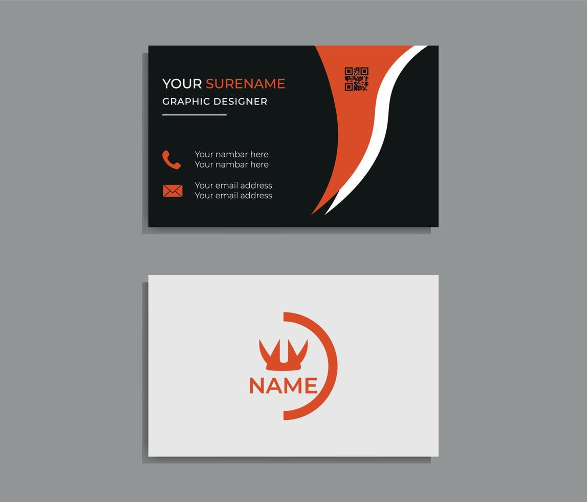 business card, business card template, vector elegant golden  Professional modern simple unique blue minimalist creative business card design.