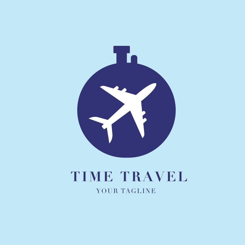 Air plane traveling logo vector