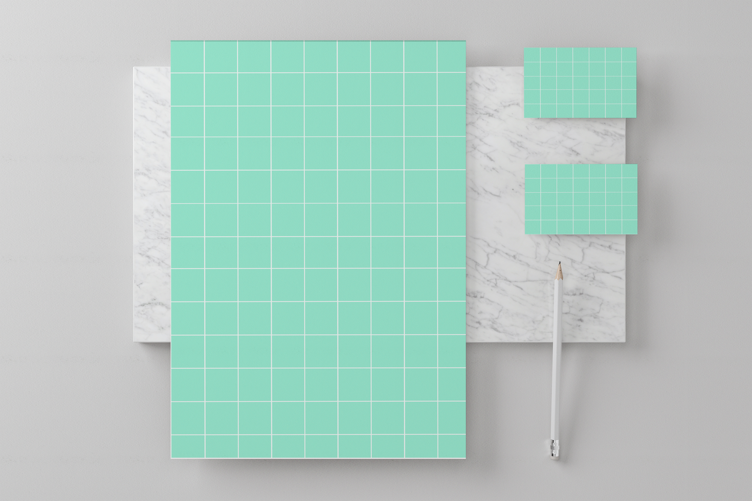 3D Illustration. Branding stationery design mockup. Template for branding design. psd