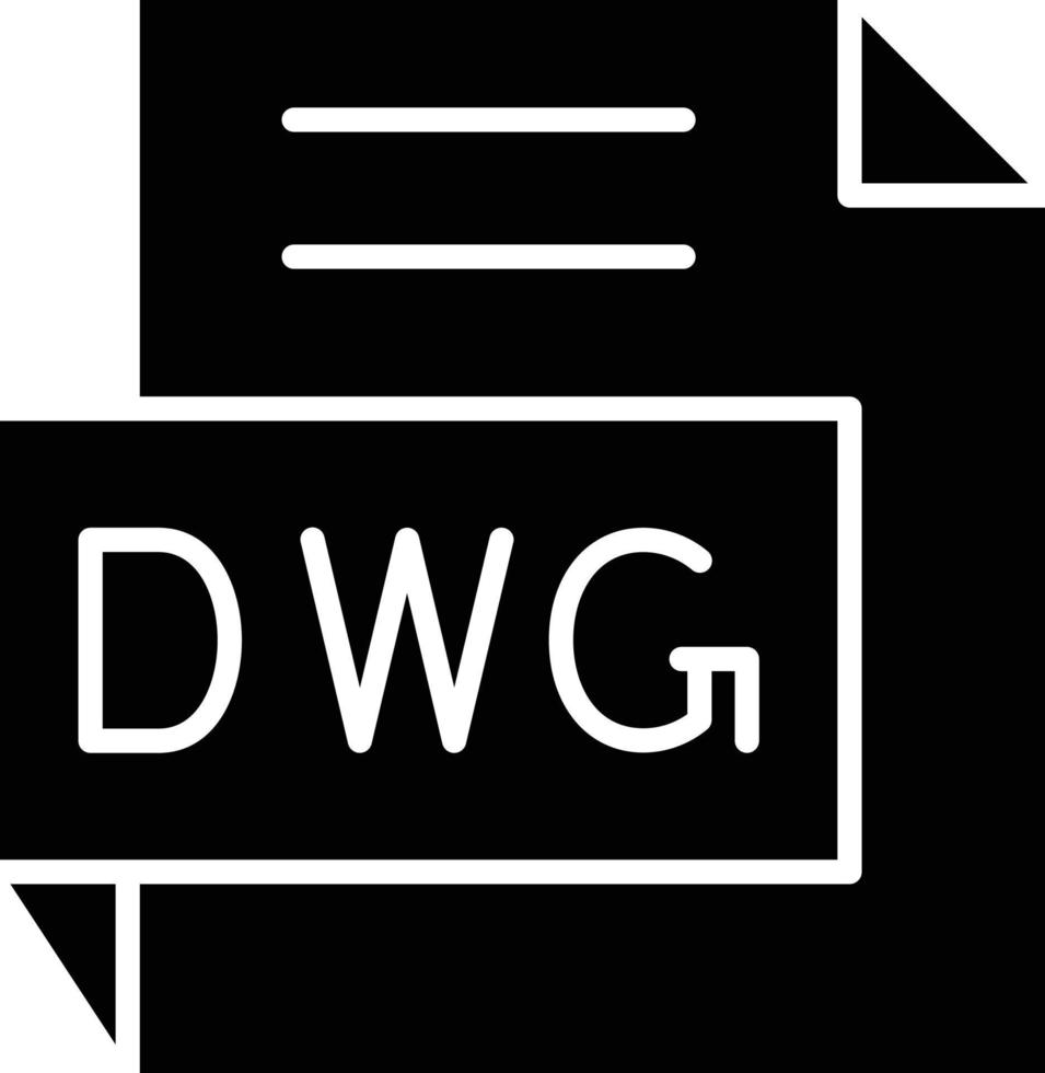 Vector Design DWG Icon Style
