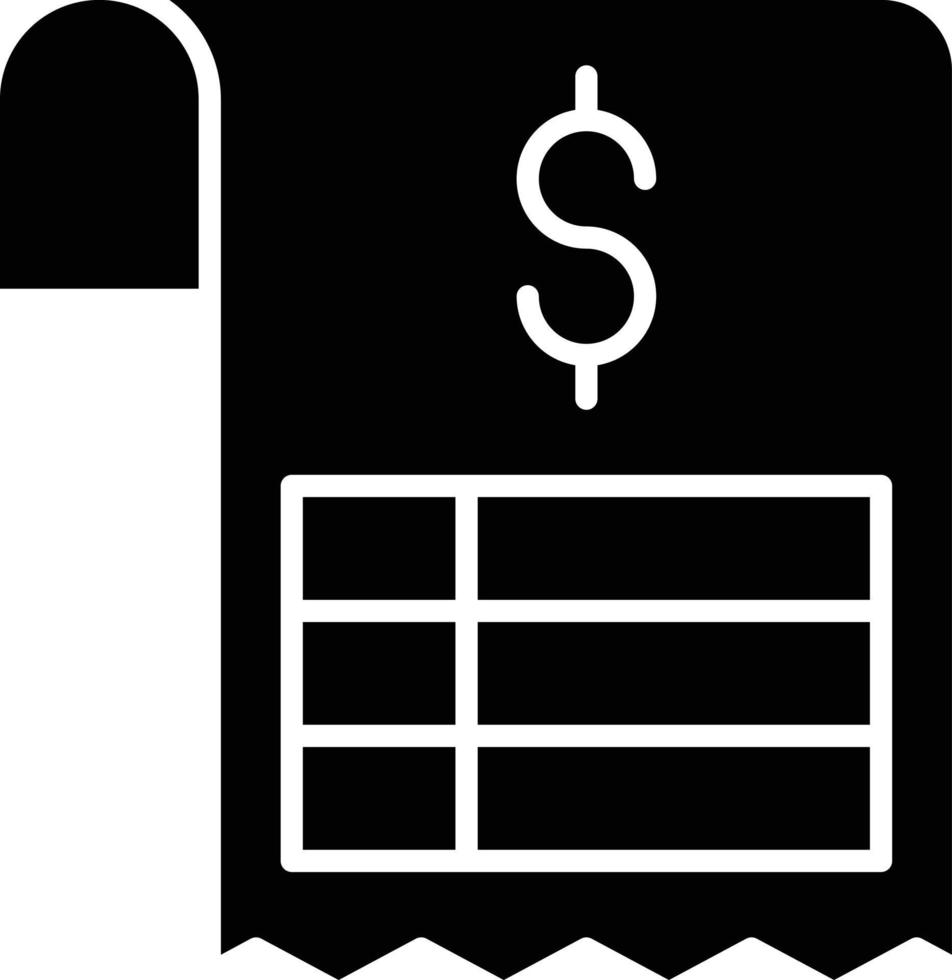 Vector Design Invoice Icon Style