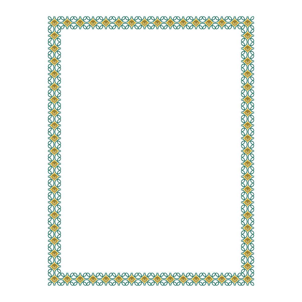 Vintage ornate seamless border vector concept pattern in traditional style. curls and spirals ornament isolated on white background