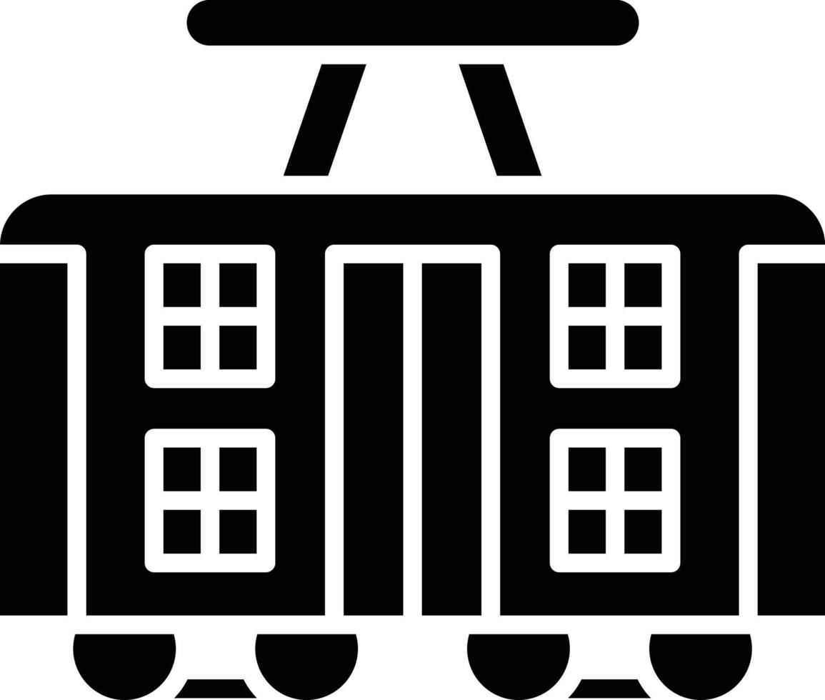 Vector Design Tram Icon Style