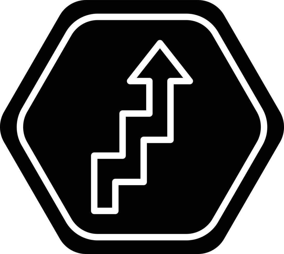 Vector Design Zig Zag Road Icon Style