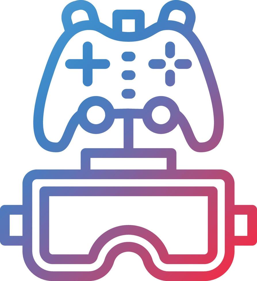 Vector Design Vr Gaming Icon Style