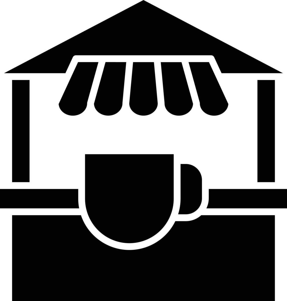 Vector Design Tea Stall Icon Style