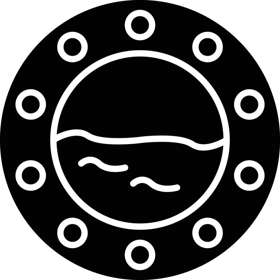 Vector Design Porthole Icon Style