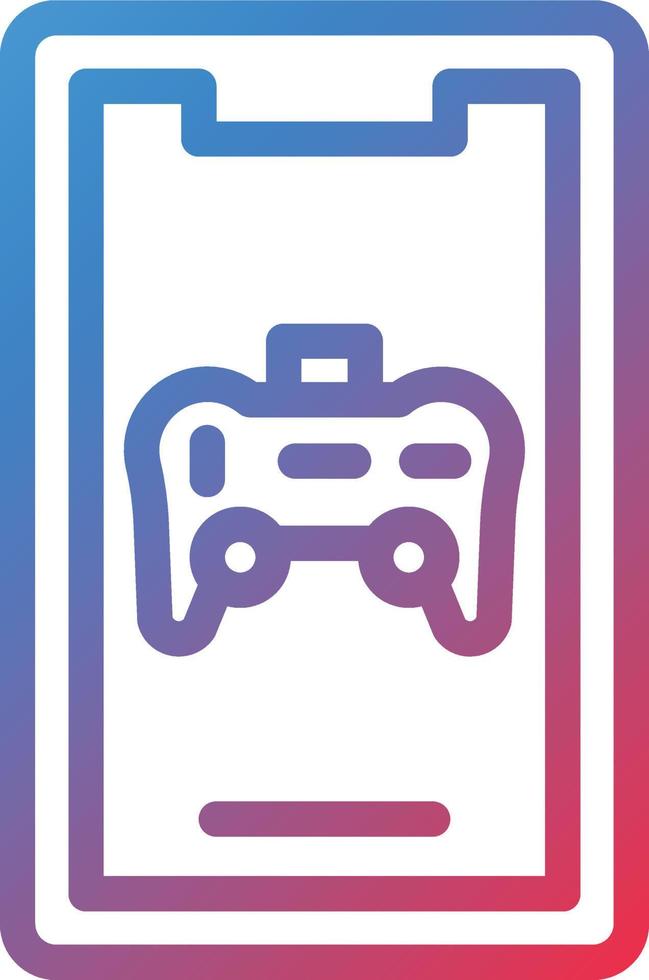 Vector Design Mobile Game Icon Style