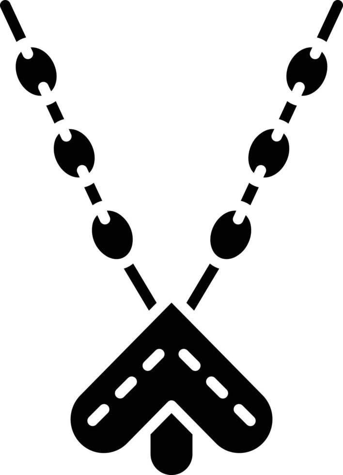 Vector Design Necklace Icon Style