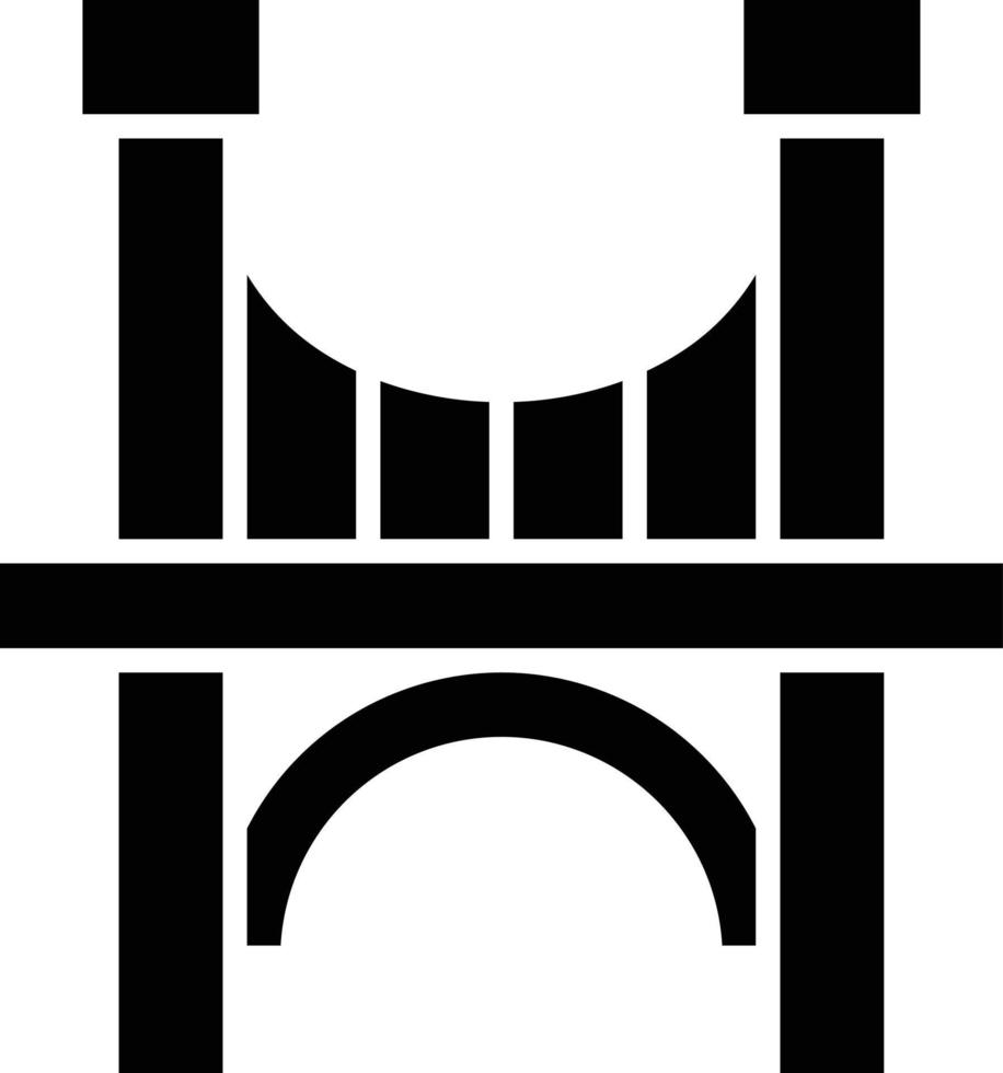 Vector Design Bridge Icon Style