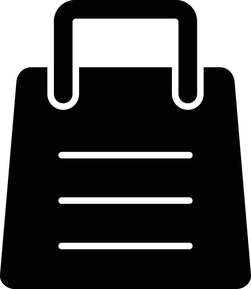Vector Design Paper Bag Icon Style