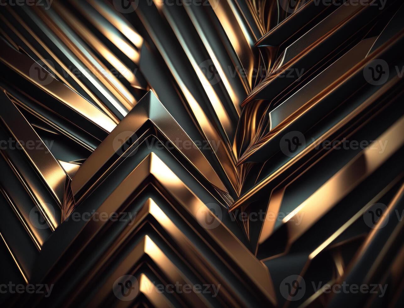 Modern technology abstract texture with diagonal metallic lines created with technology photo