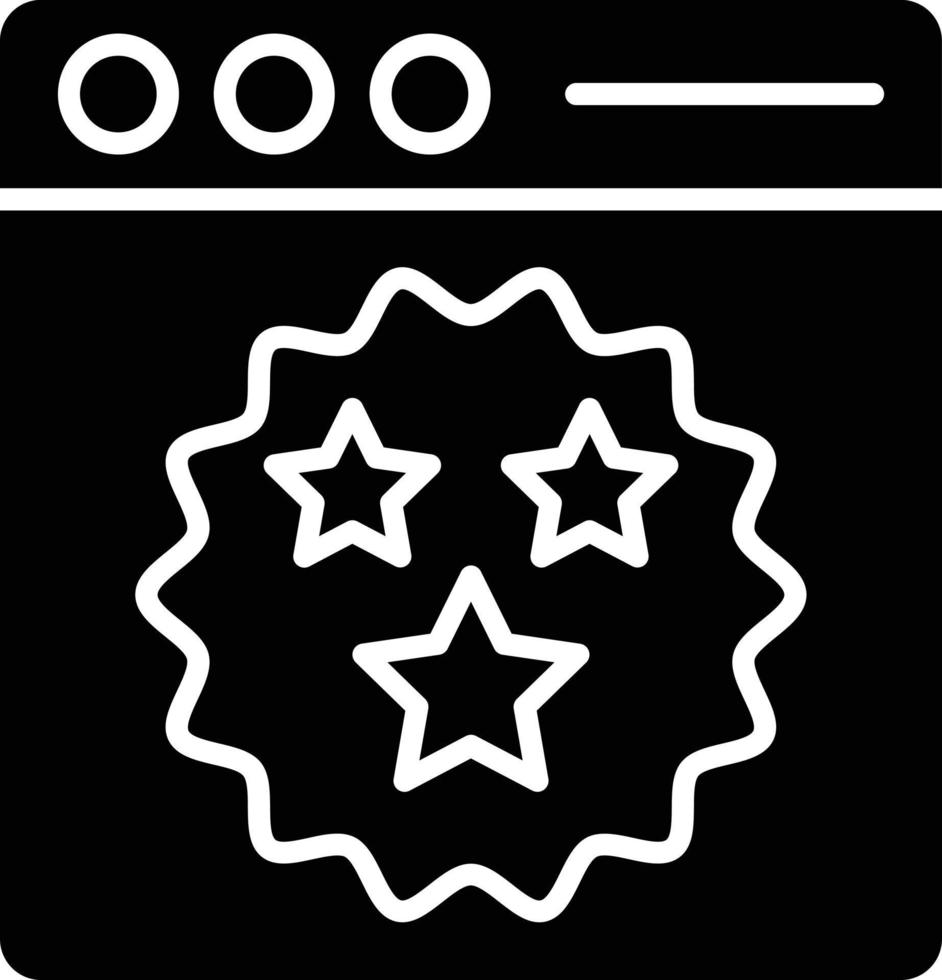 Vector Design Reputation Icon Style