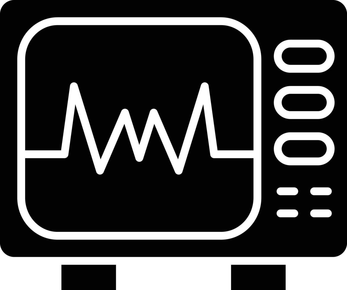 vector diseño cardiograma icono estilo