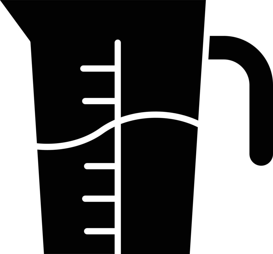 Vector Design Measuring Jug Icon Style